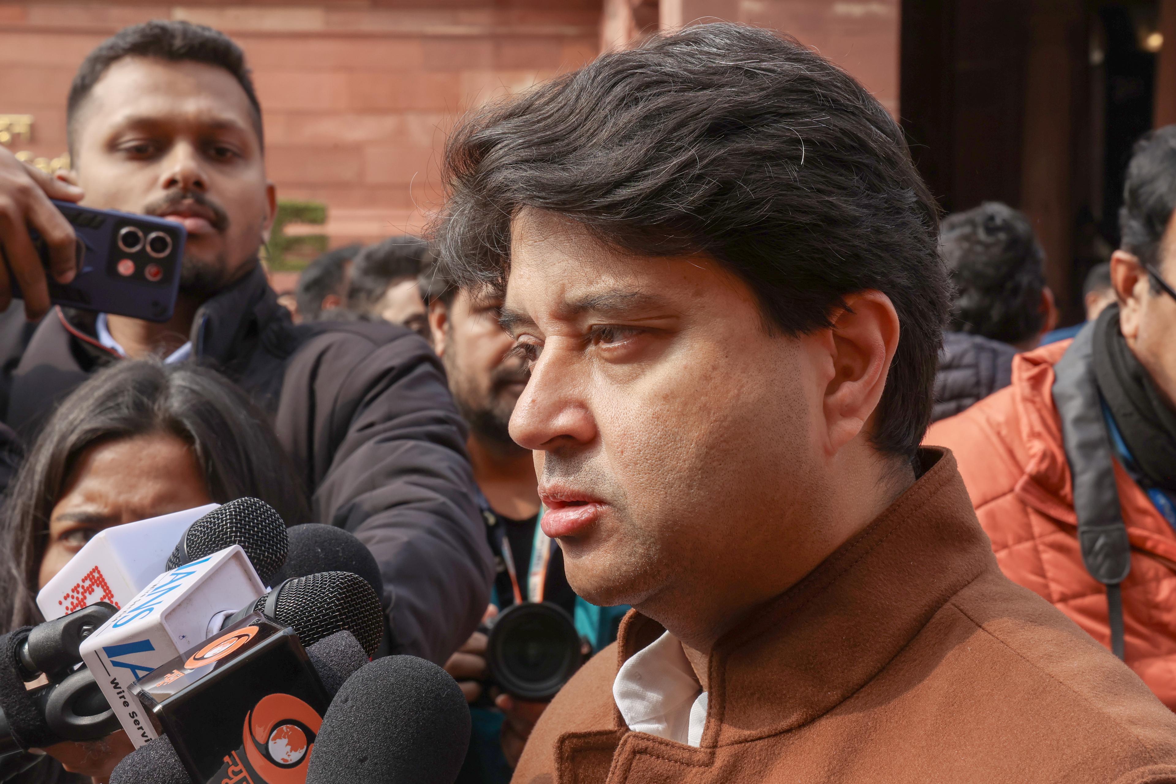 It is unacceptable and shocking: Scindia on luxury treatment for BSNL Director