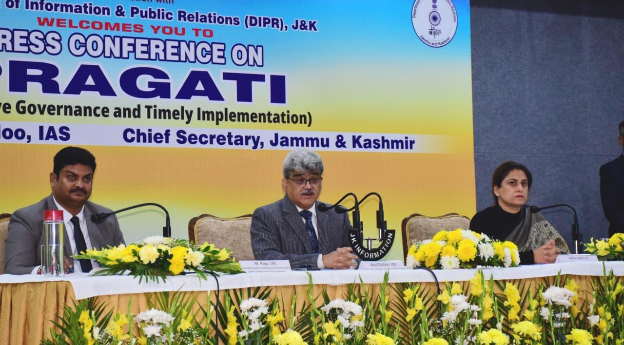 PRAGATI driving timely execution of mega projects, says J&K chief secretary