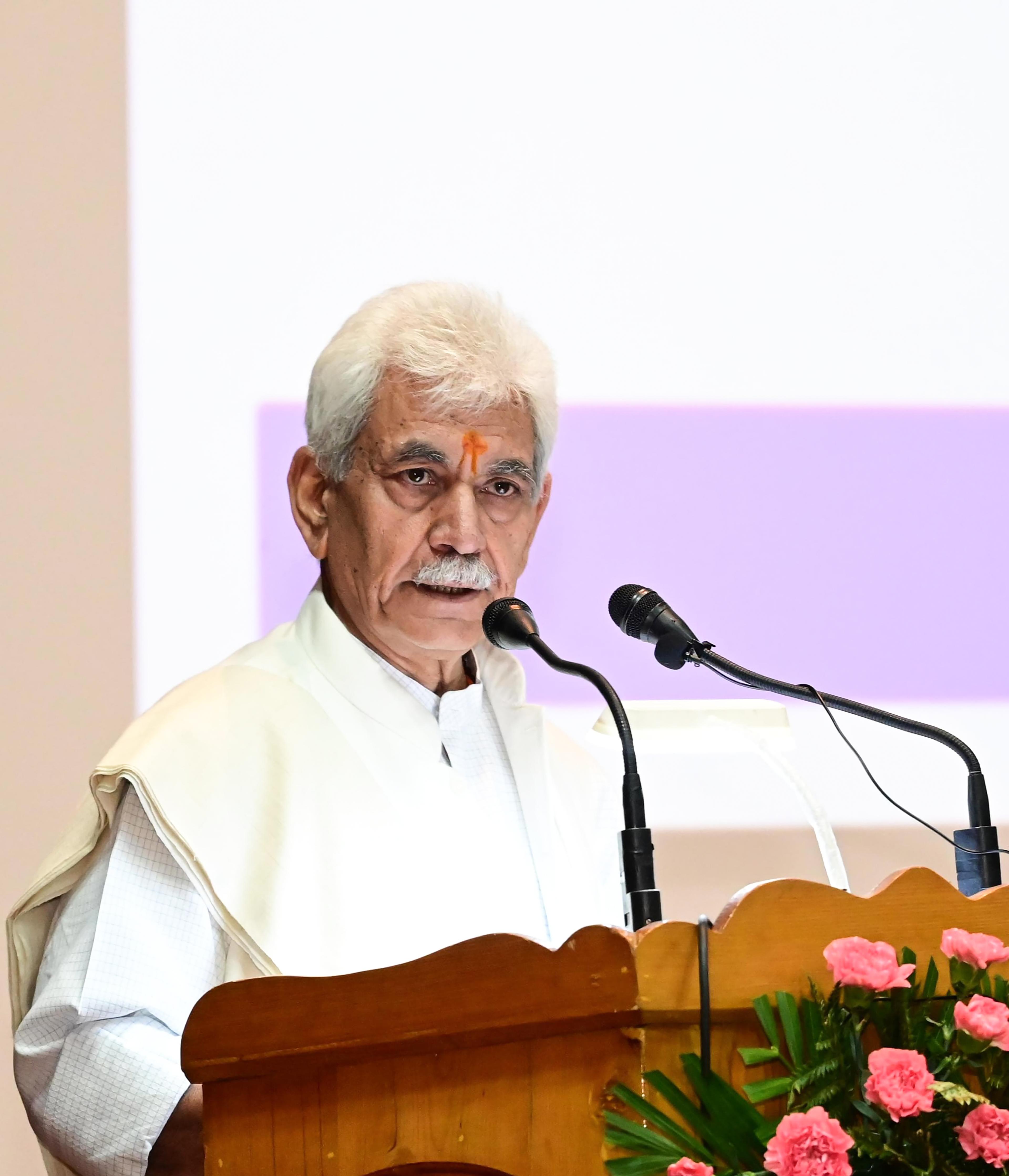 New vision of J&K is of peace, equal opportunity for every citizen: LG