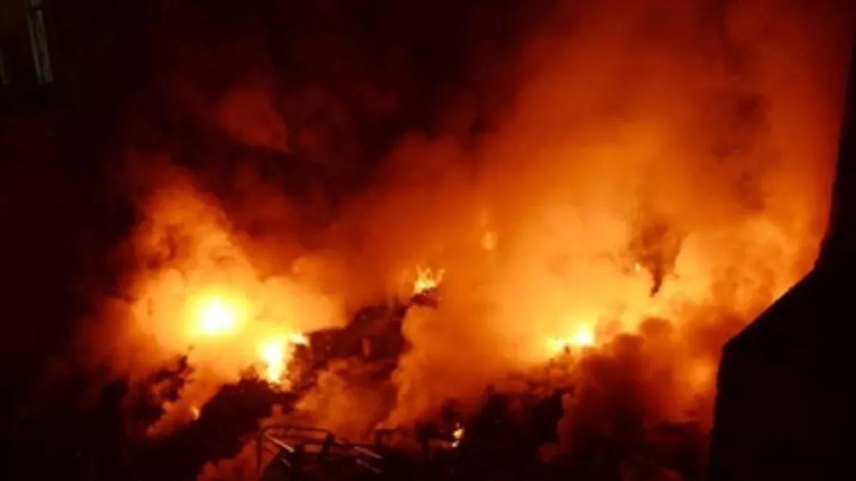 Sandhya Bazar fire