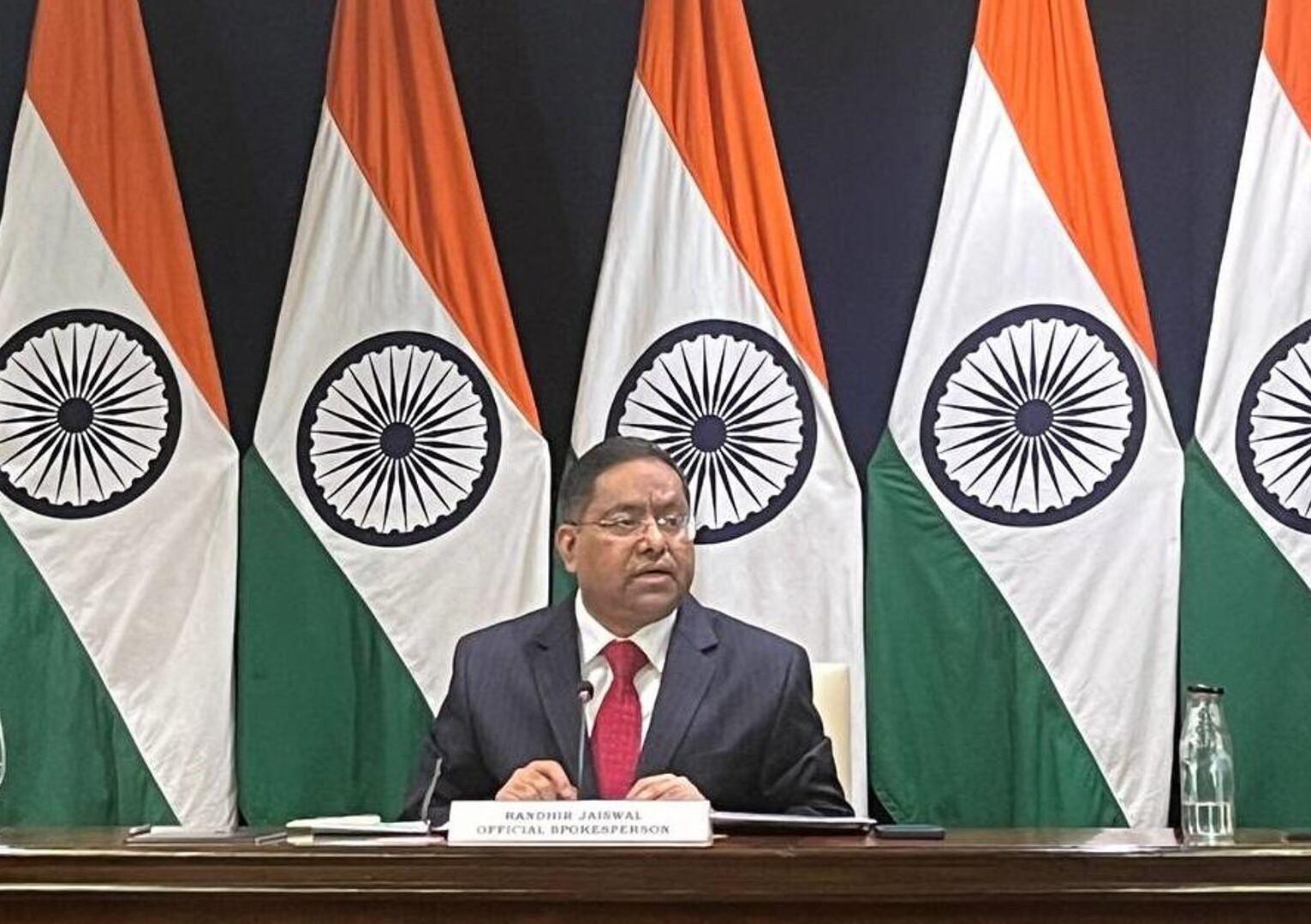 MEA official spokesperson Randhir Jaiswal
