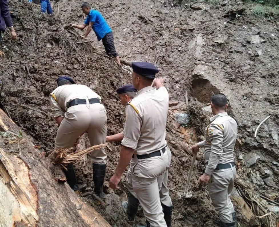 Intense rains in Himachal