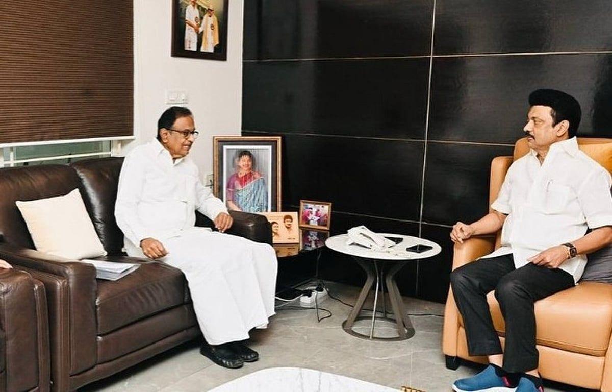 Chidambaram meets CM Stalin as DMK–Congress alliance teeters over seat-sharing deadlock
