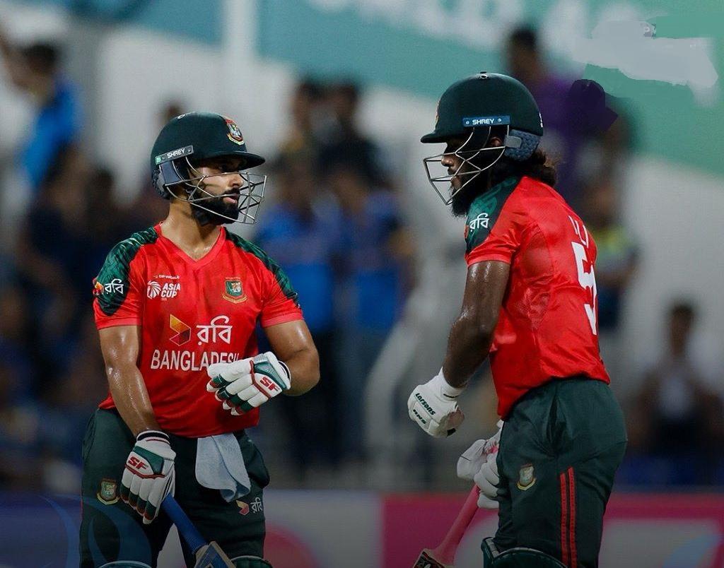 Asia Cup: Hossain and Ali put record sixth-wicket stand to help Bangladesh post 139/5