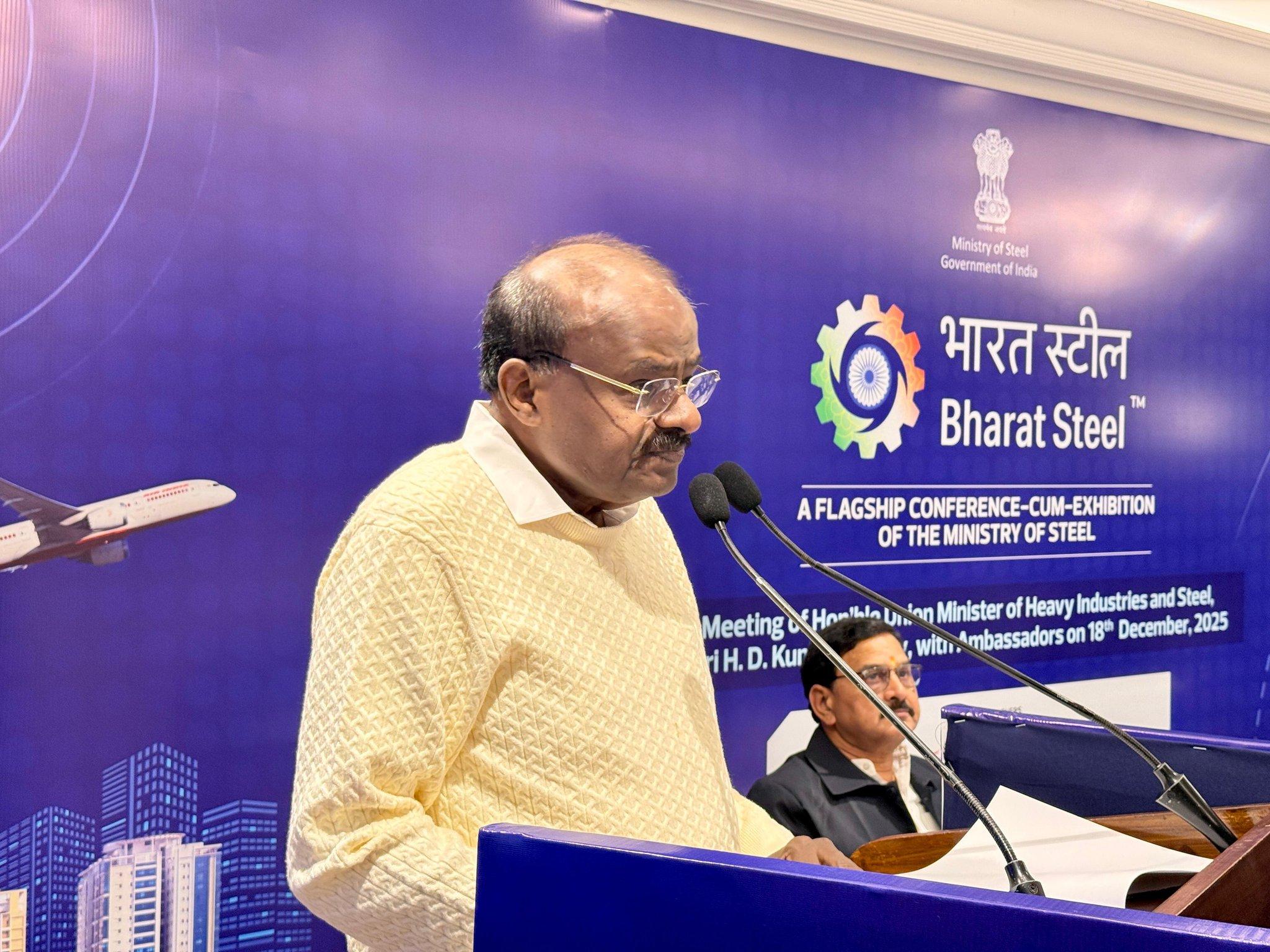 India’s steel sector mirrors country’s broader economic transformation: Minister