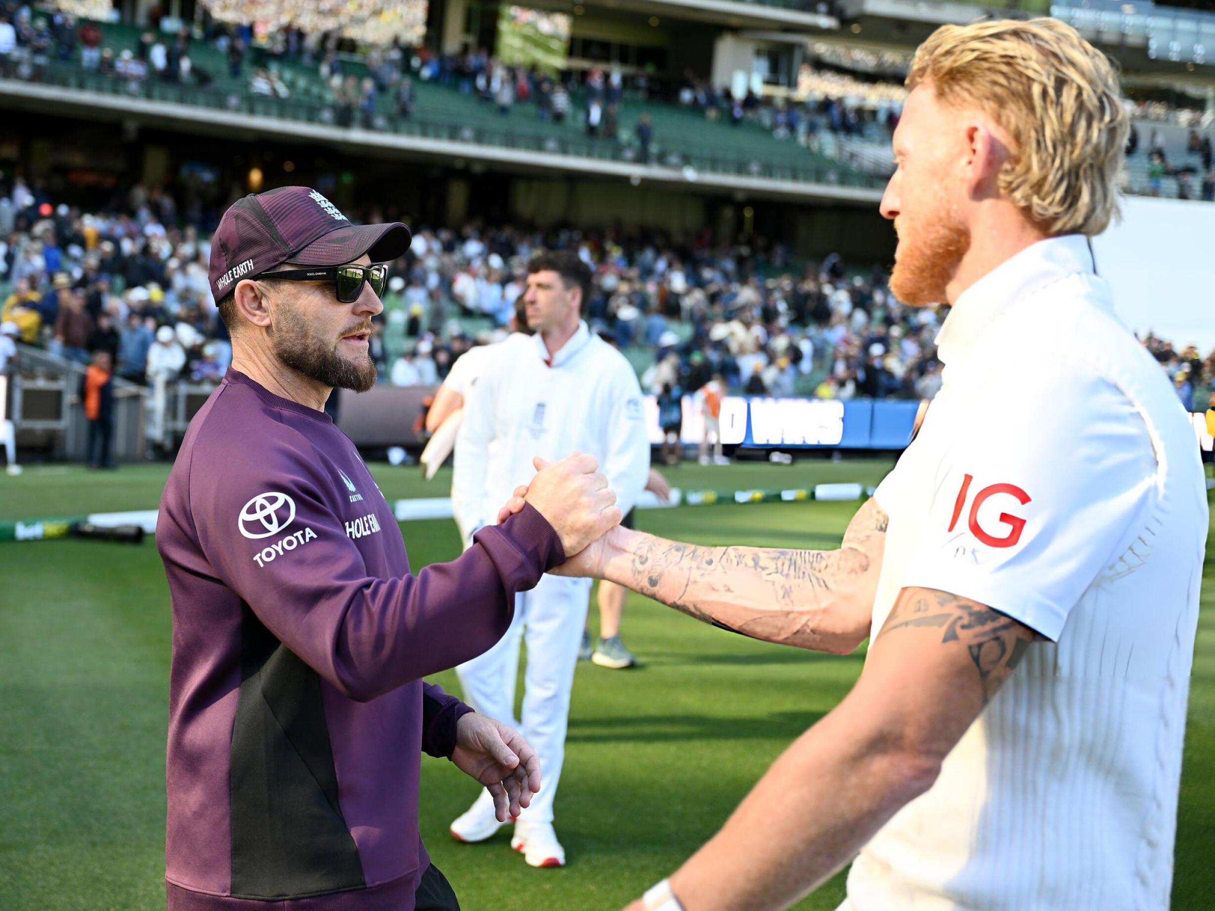 'I'm all for progress and evolution,' says McCullum after England’s 4-1 Ashes drubbing