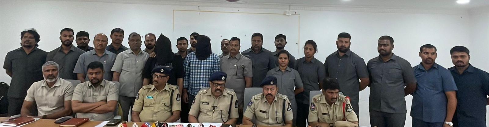 Two foreigners held in Hyderabad for drug peddling