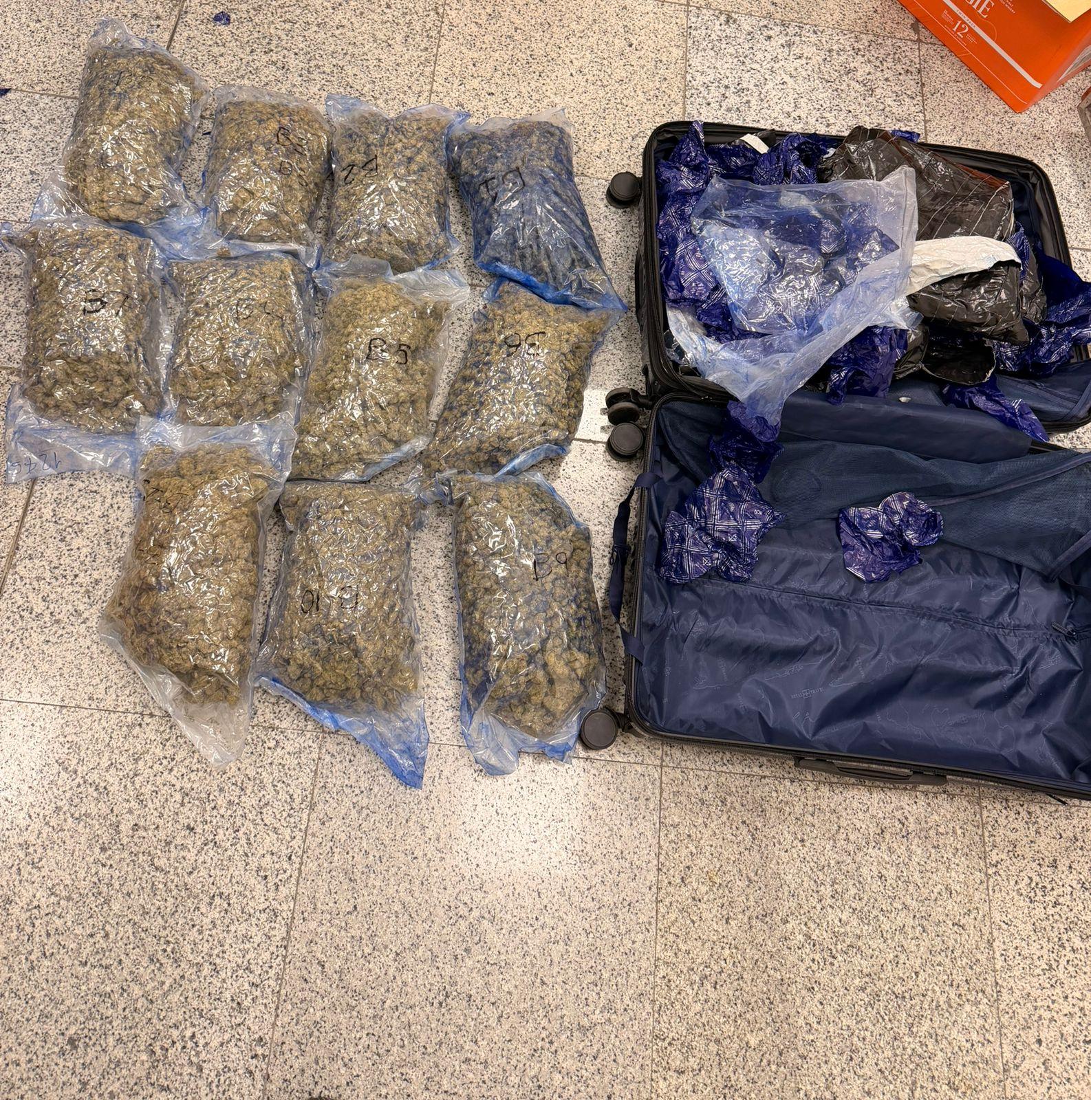 Hydroponic weeds worth Rs 8.9 crore seized at Hyderabad Airport