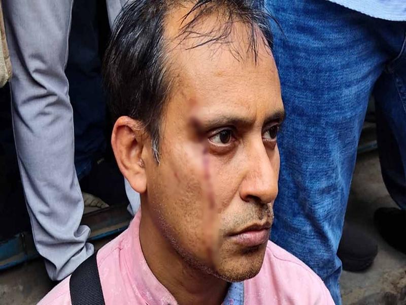 Polling officer thrashed in Bengal for objecting to Trinamool video at training session