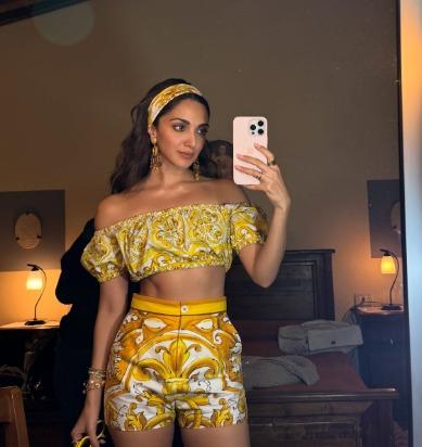 New mommy Kiara Advani flaunts her new ID, ‘Mama’, in a diamond-studded pendant