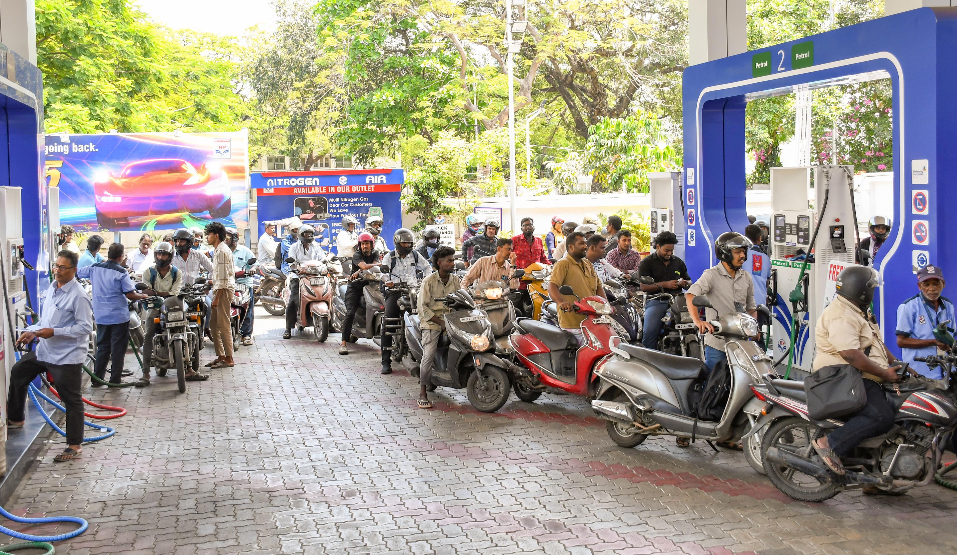 Stalin urges public not to panic as fuel demand surges across TN