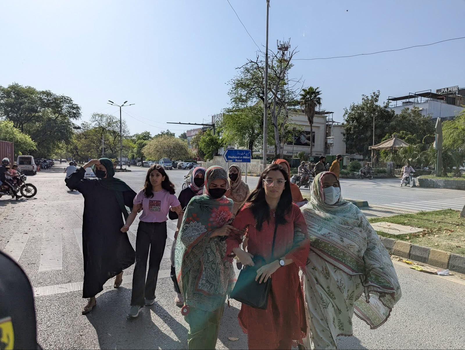 Pakistan: Aurat March leaders accuse police of 'manhandling' protesters, demand probe