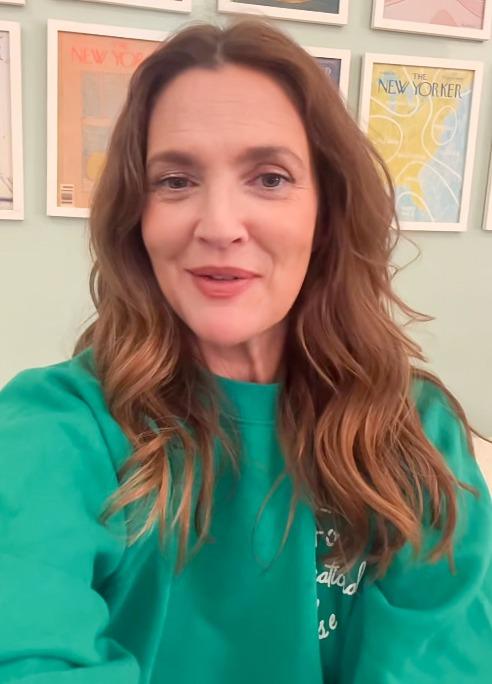 Drew Barrymore says going to rehab at 14 was ‘best thing that ever happened’ to her