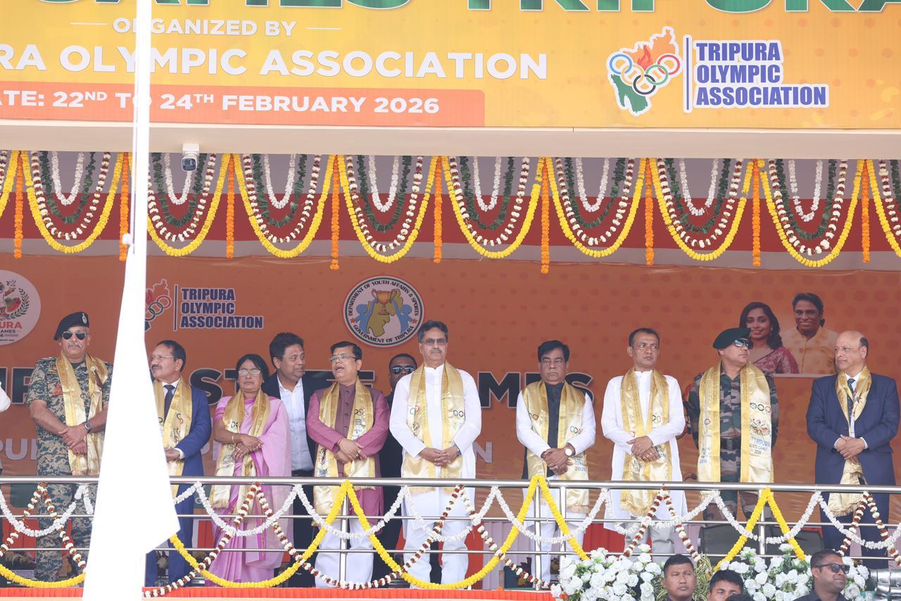 Tripura CM urges students, youths to embrace sports & studies
