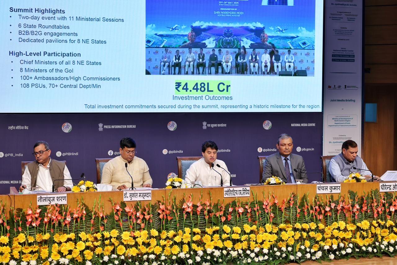 Centre’s funding of projects in northeast jumped 74 pc to Rs 3,447 crore in FY 25