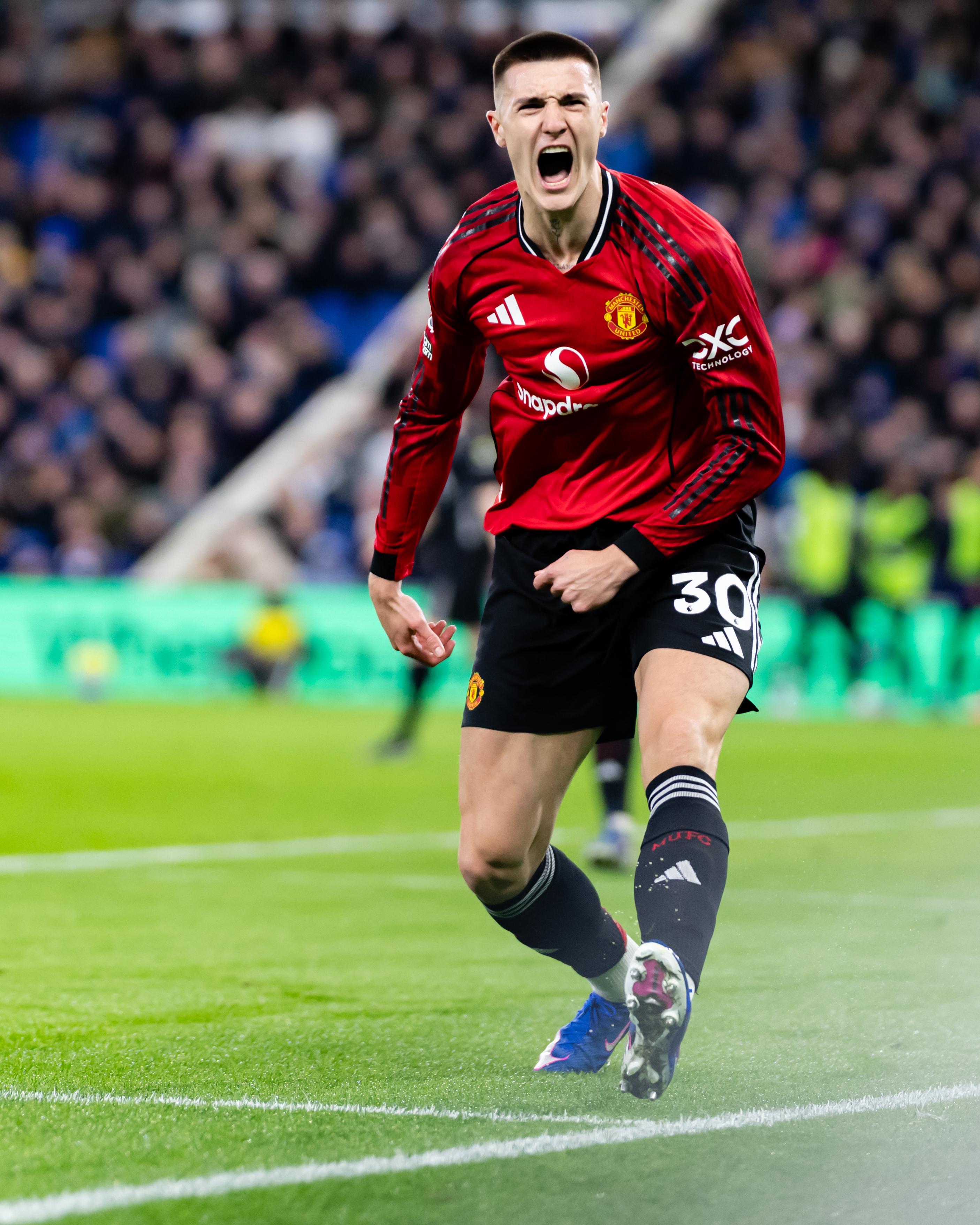 Sesko's strike takes Man Utd to fourth in Premier League table