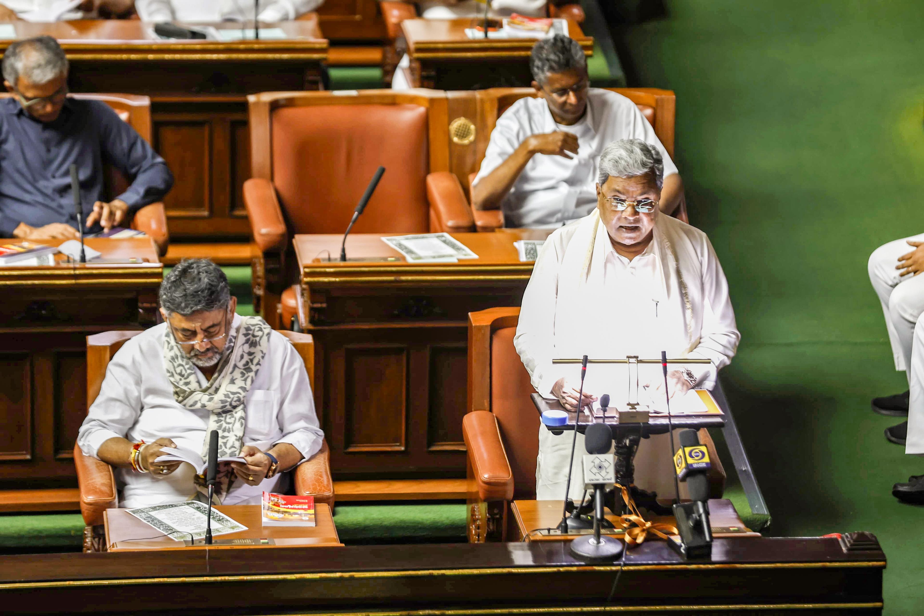 Karnataka CM Siddaramaiah presents 2026–27 Budget, says state leading in all sectors