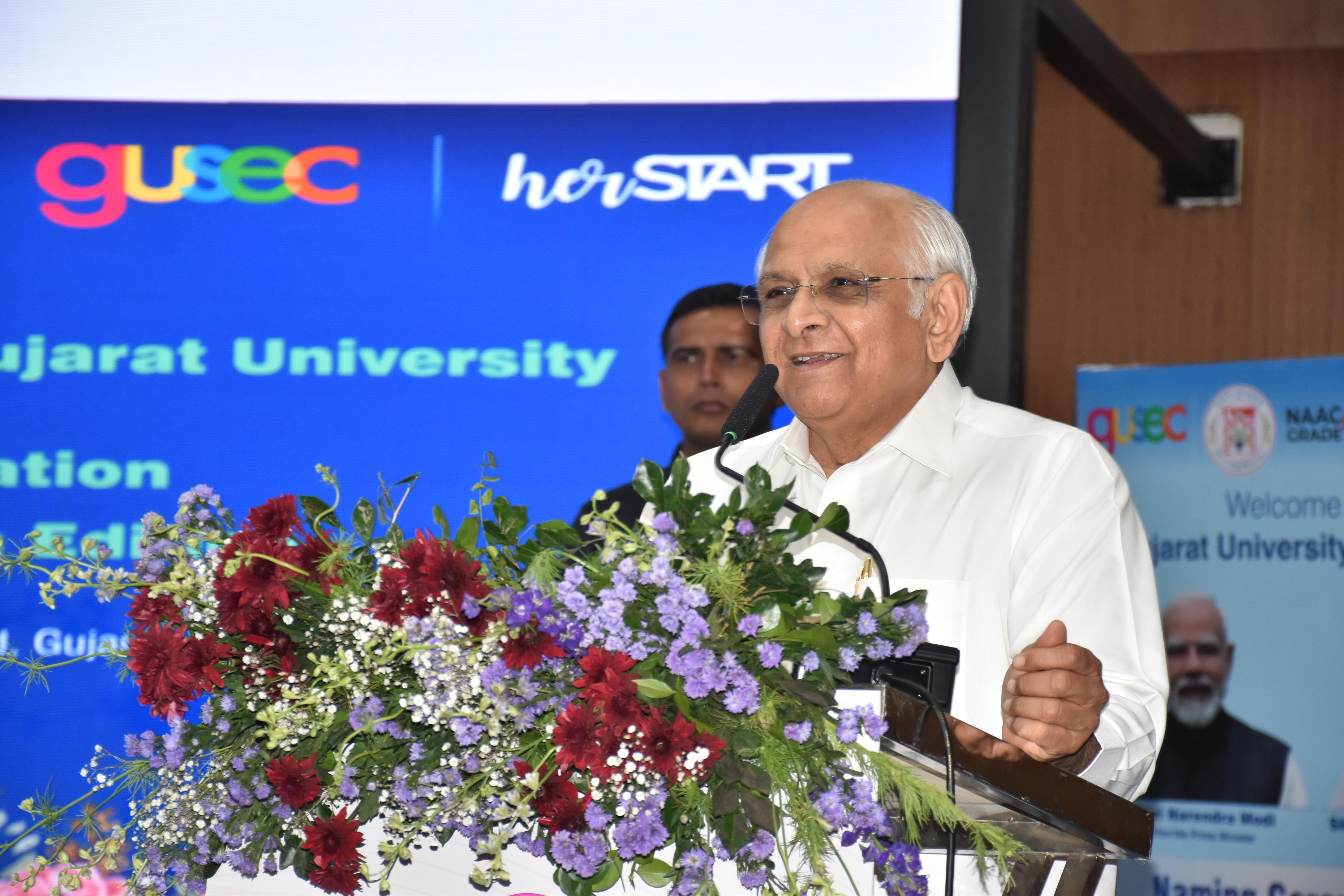 Gujarat CM launches 5th 'herSTART' to support women-led initiatives, inaugurates research park