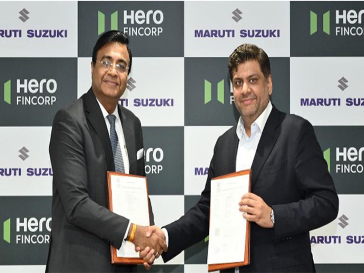 Maruti Suzuki partners with Hero FinCorp