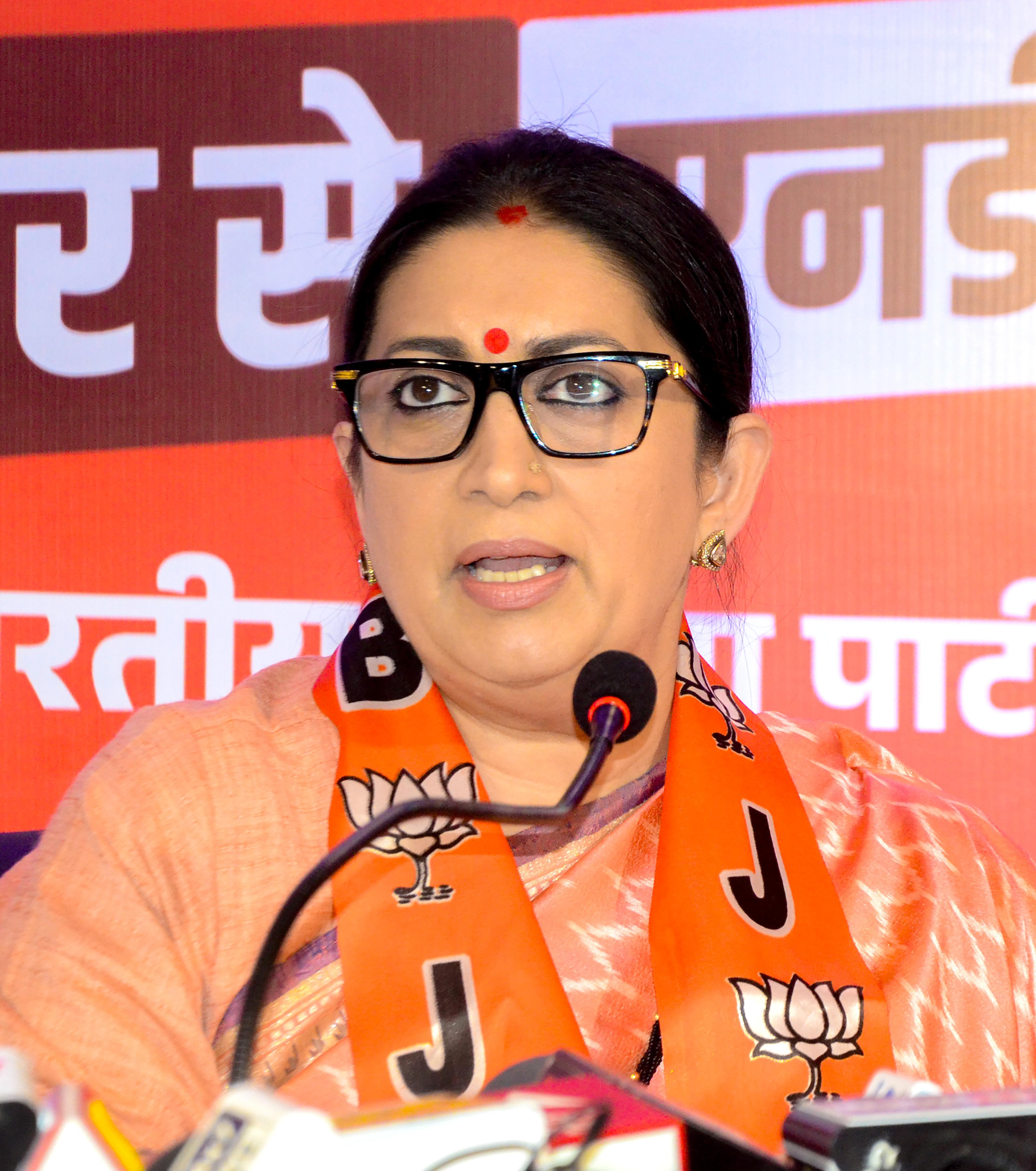 Bihar elections: ‘Jeevika Didis’ to get Rs 2 lakh under Rozgar Yojana, says Smriti Irani