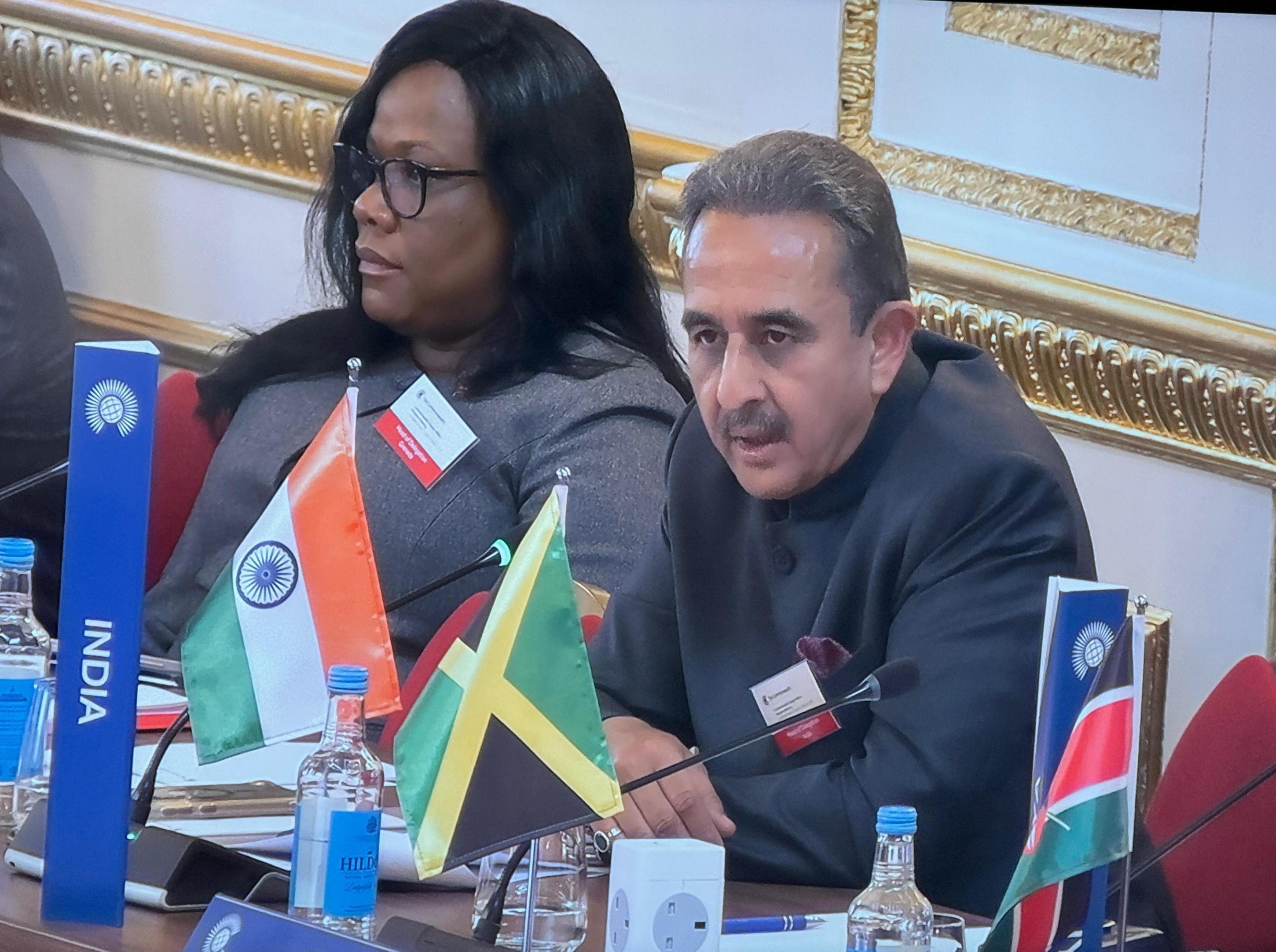 MoS Kirti Vardhan Singh attends Commonwealth Foreign Affairs Ministers Meeting Ministerial Retreat