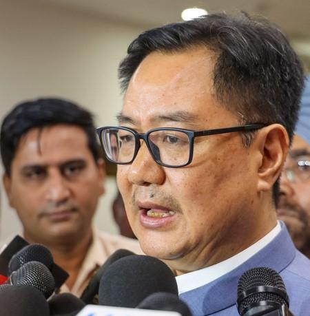Union Minister Kiren Rijiju to chair all-party meeting today ahead of monsoon session