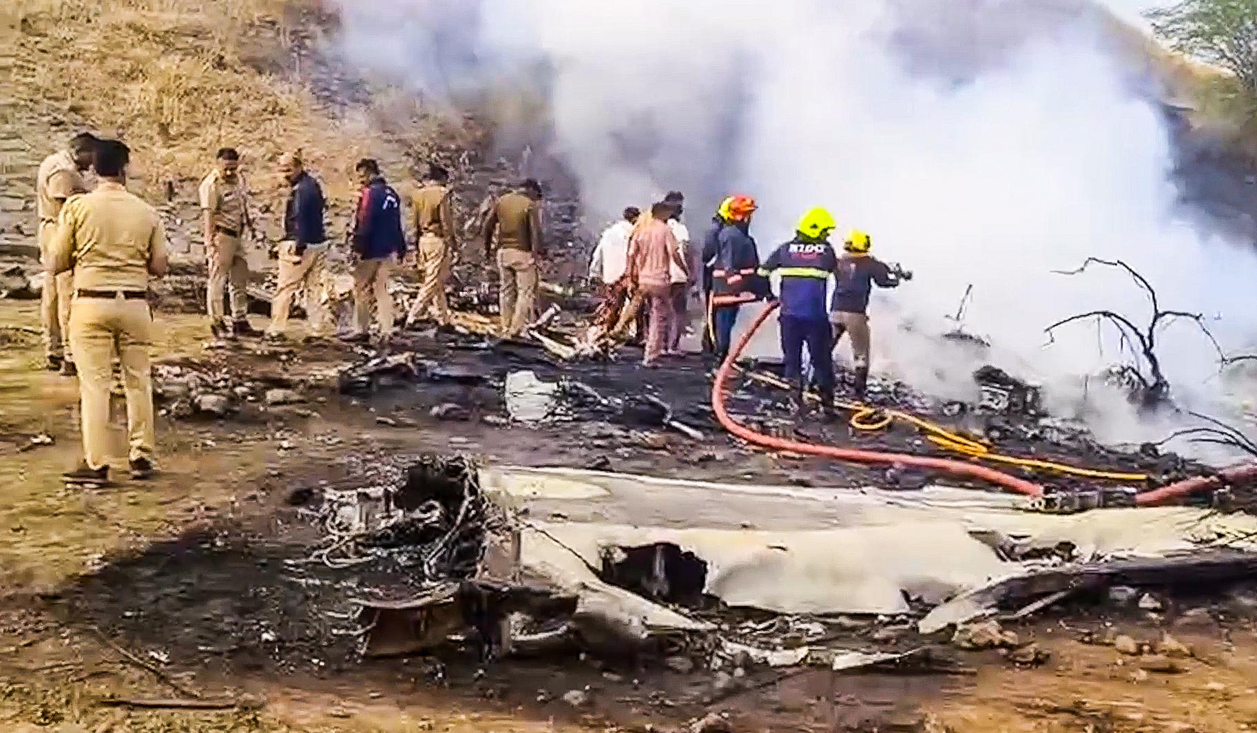 Baramati crash aftermath: DGCA grounds 4 planes of VSR over safety issues