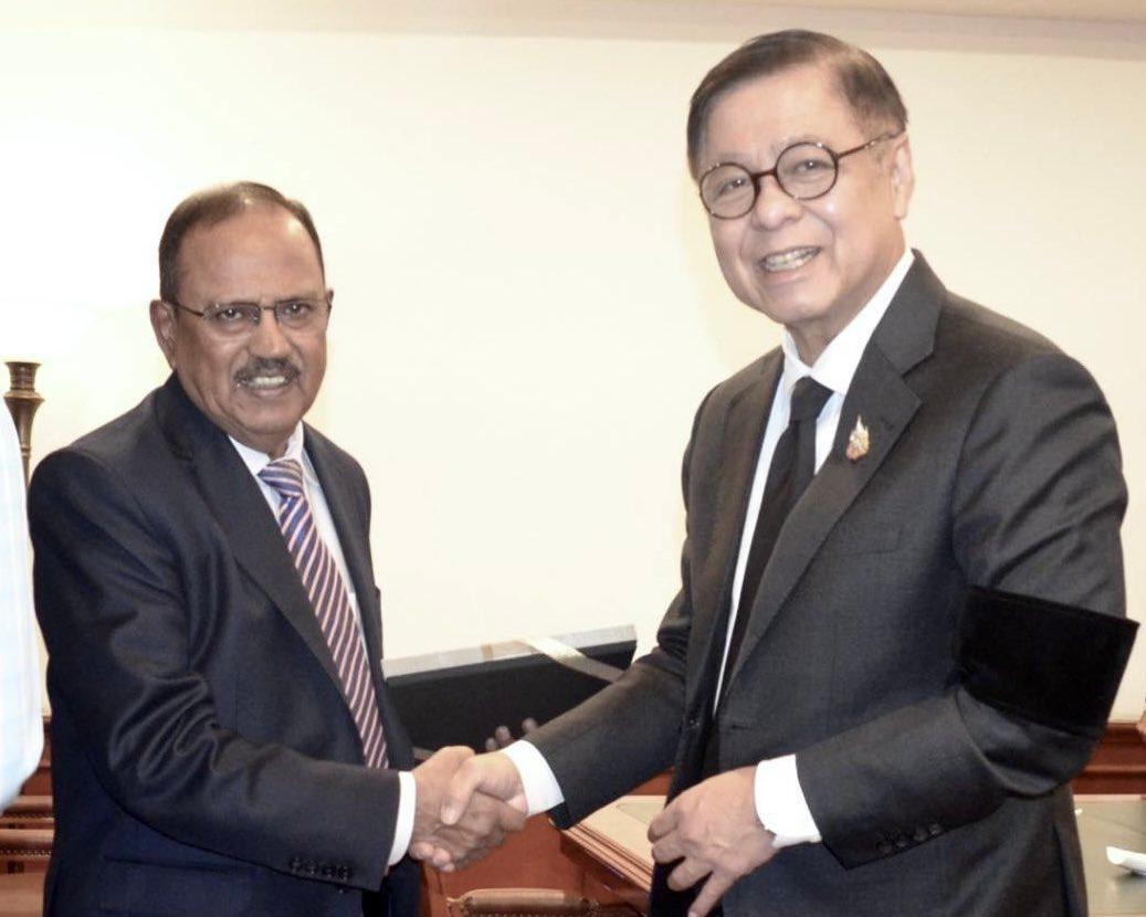 Thailand FM and NSA Doval discuss security issues, expanding strategic partnership