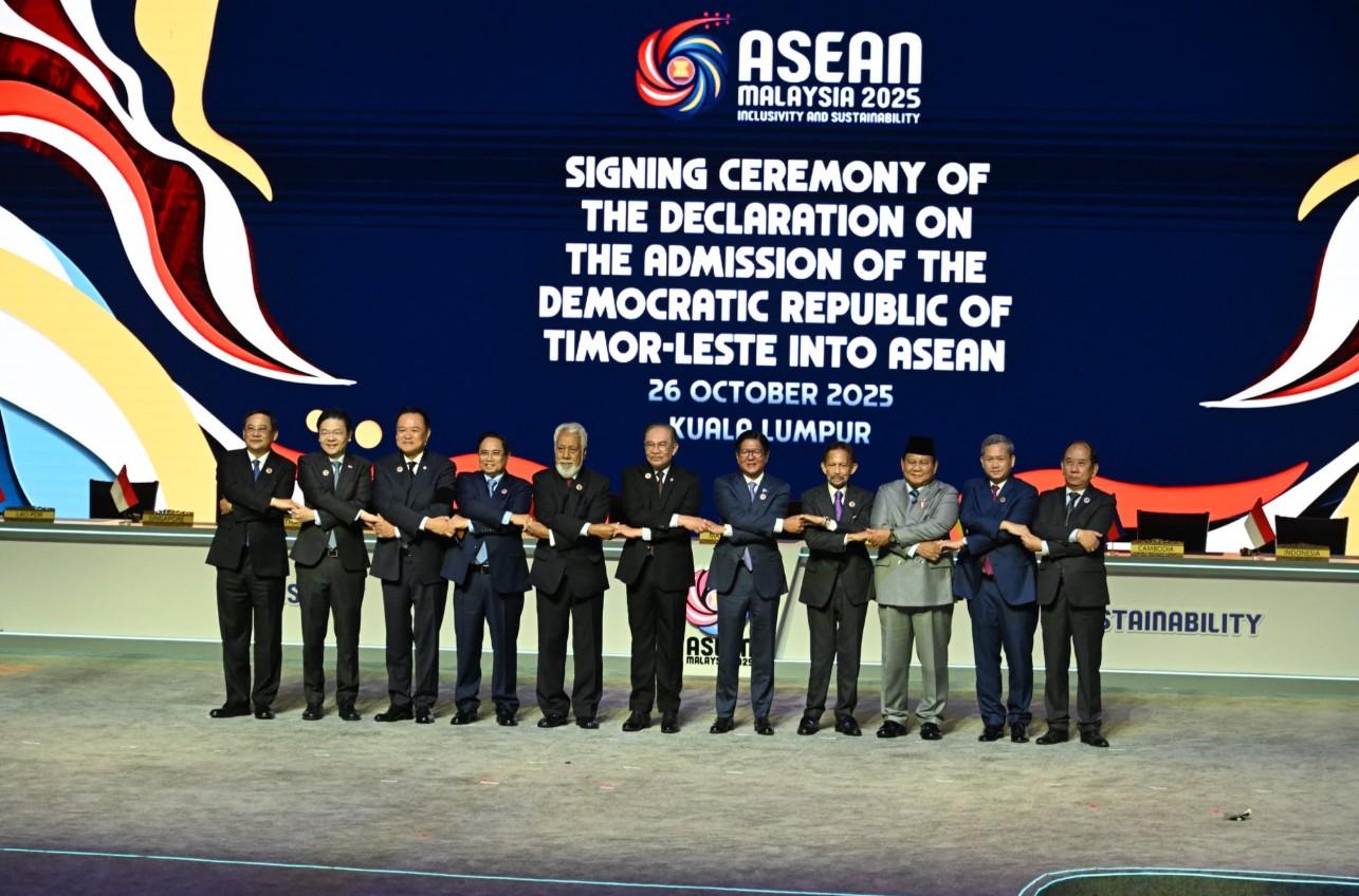 Timor-Leste becomes 11th member of ASEAN