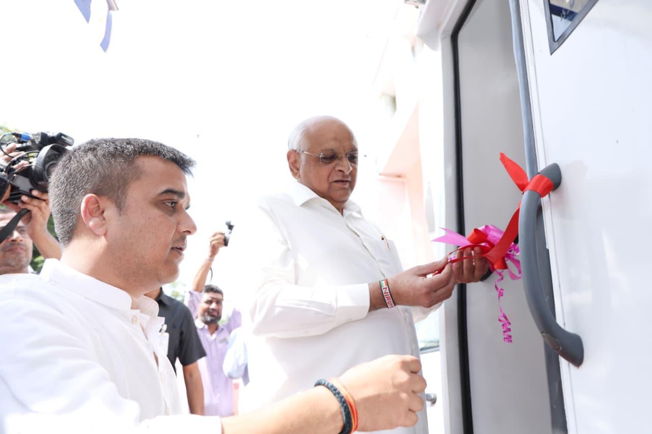 CM Bhupendra Patel flags off 28 new mobile forensic vans in Gujarat