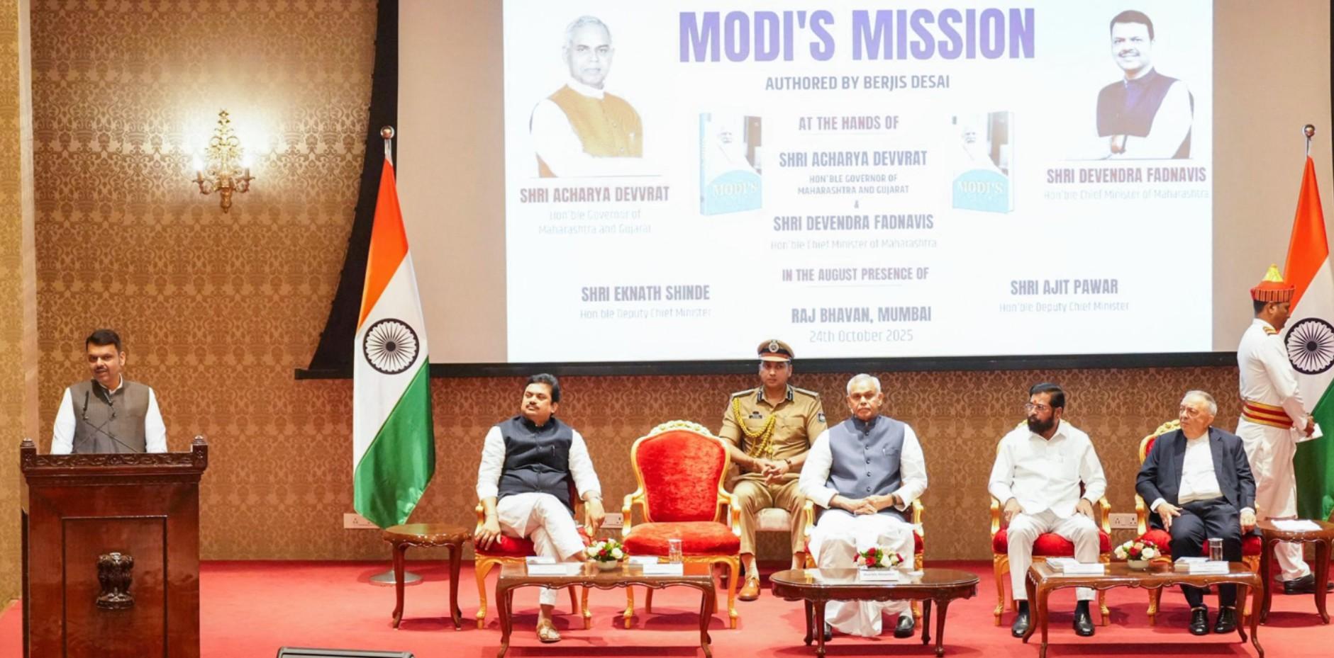 ‘Modi's Mission’: Berjis Desai’s book chronicles PM Modi’s journey from Vadnagar to global leadership