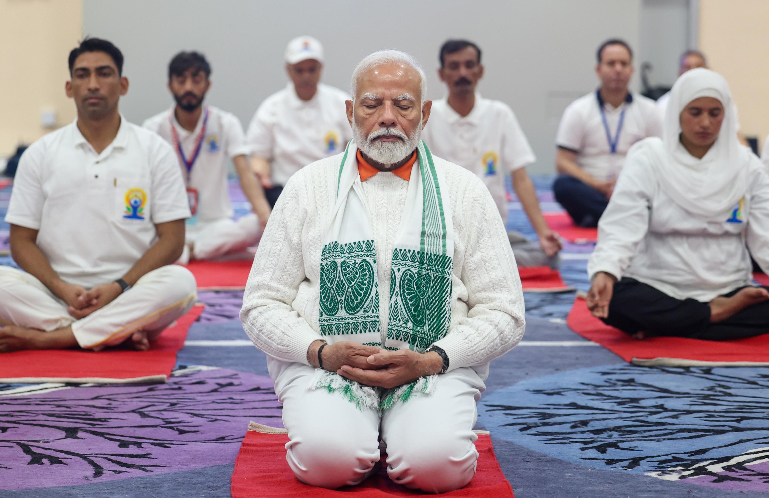 PM Modi calls on people to join International Yoga Day, praises Andhra govt's YogAndhra Abhiyan