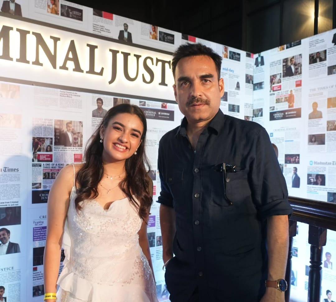 Khushi Bharadwaj talks about working with Pankaj Tripathi in 'Criminal Justice'