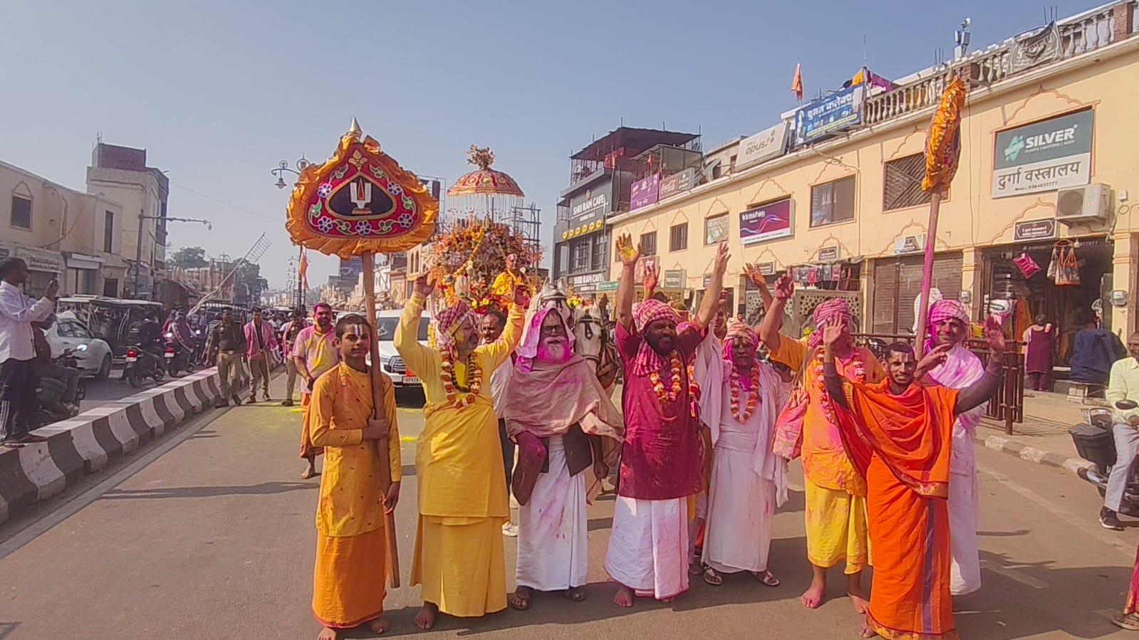 Rangbhari Ekadashi sparks Holi fervour across Ayodhya, Sambhal, Vrindavan