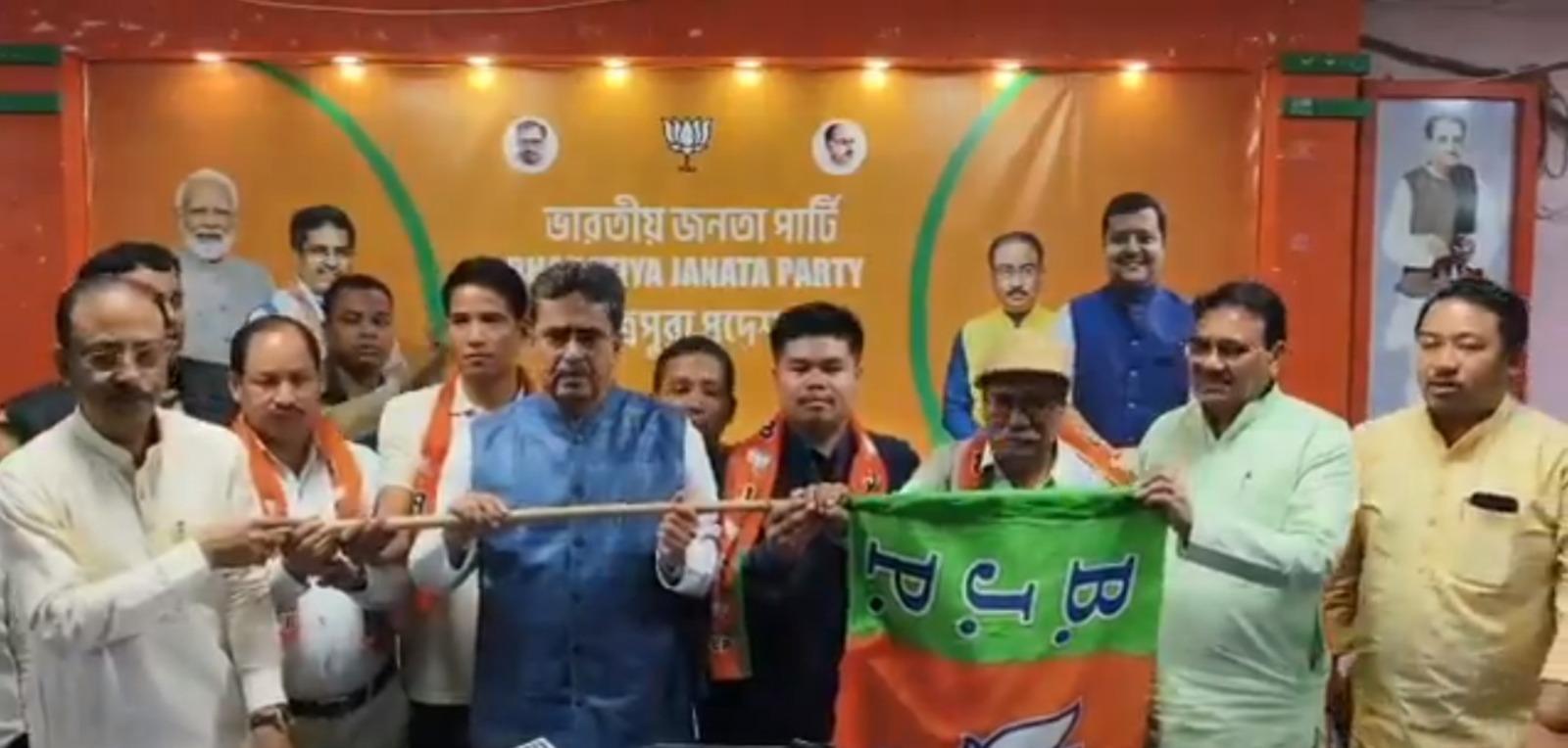 BJP fields candidates in all seats in Tripura tribal council polls as ally rules out alliance