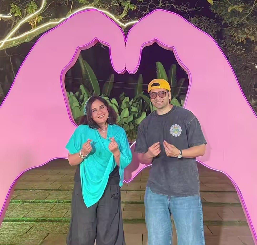 Richa Chadha still can't believe she gets to have a sleepover with hubby Ali Fazal every night