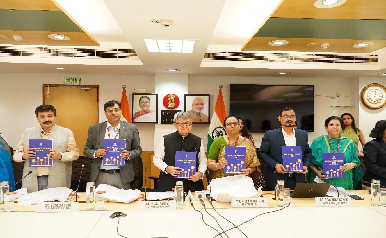 NITI Aayog launches second annual edition of ‘Fiscal Health Index’
