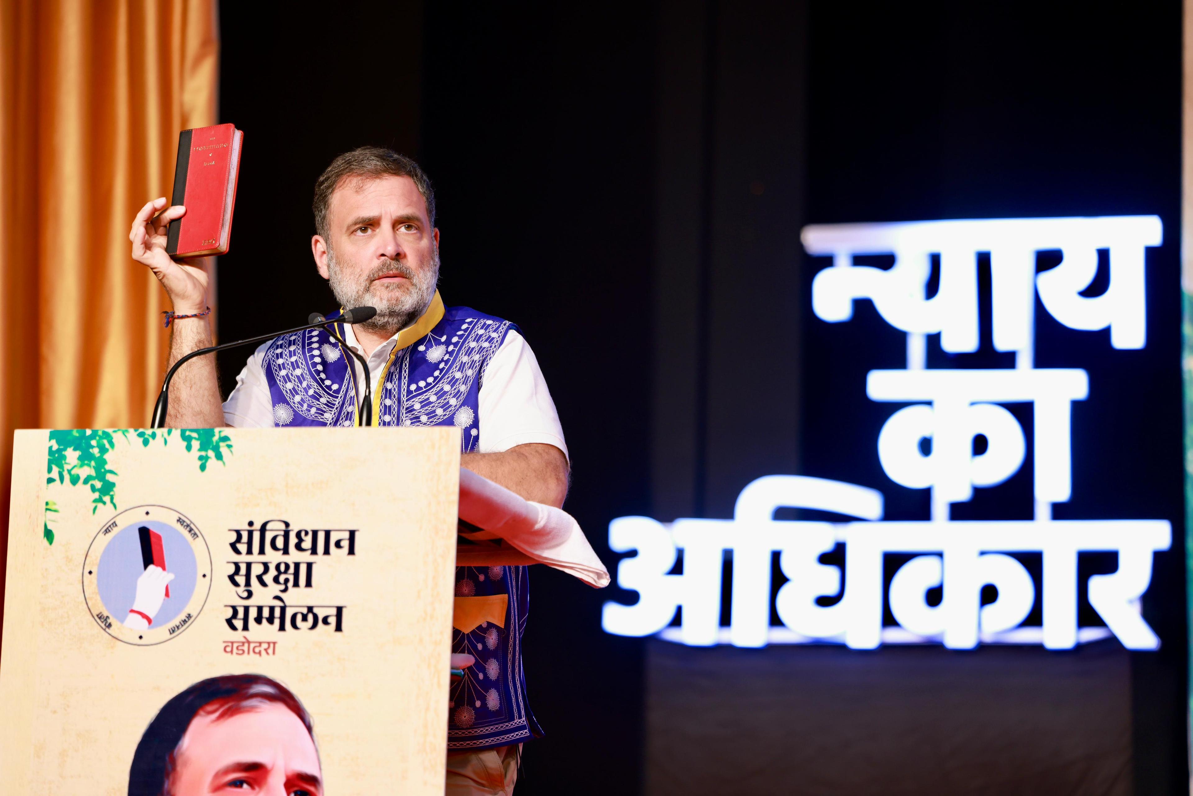 'Adivasis are original owners of India': Rahul Gandhi alleges erosion of tribal rights in Gujarat