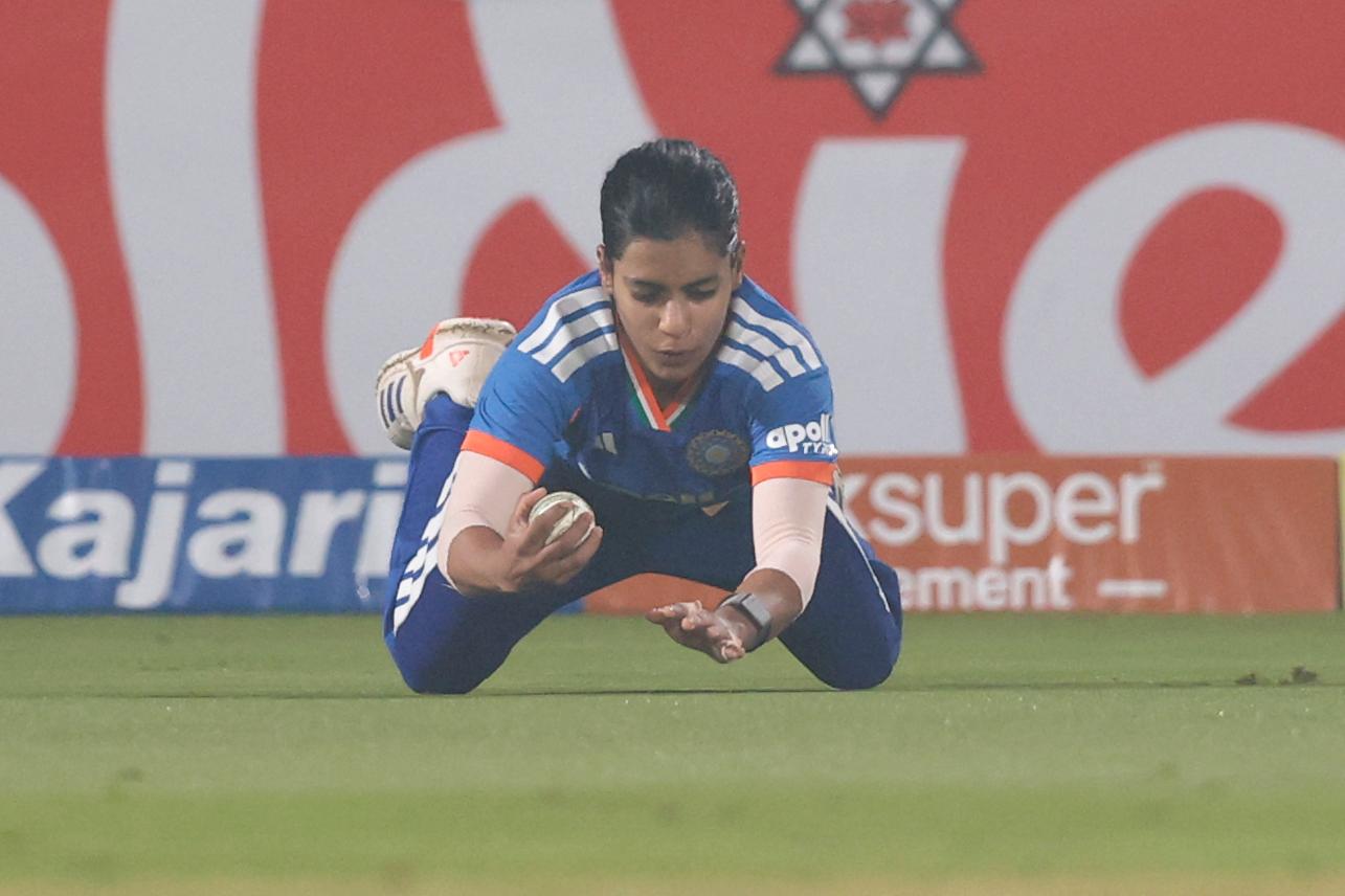 Amanjot Kaur wins best fielder medal after India’s 5-0 T20I series over Sri Lanka