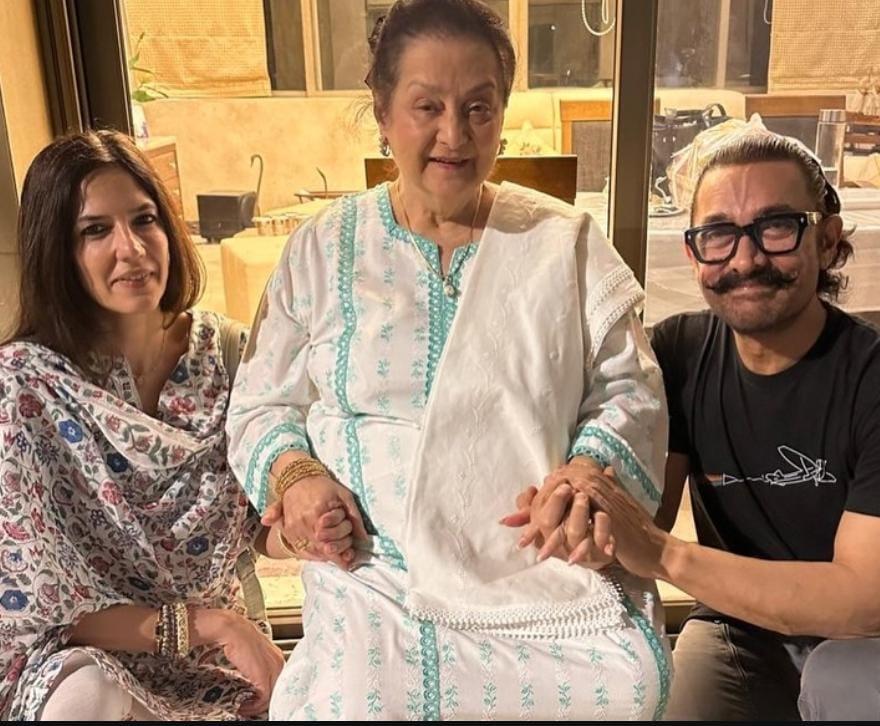 Saira Banu on Aamir Khan’s kindness during Dilip Kumar’s illness; recalls recent visit with GF Gauri