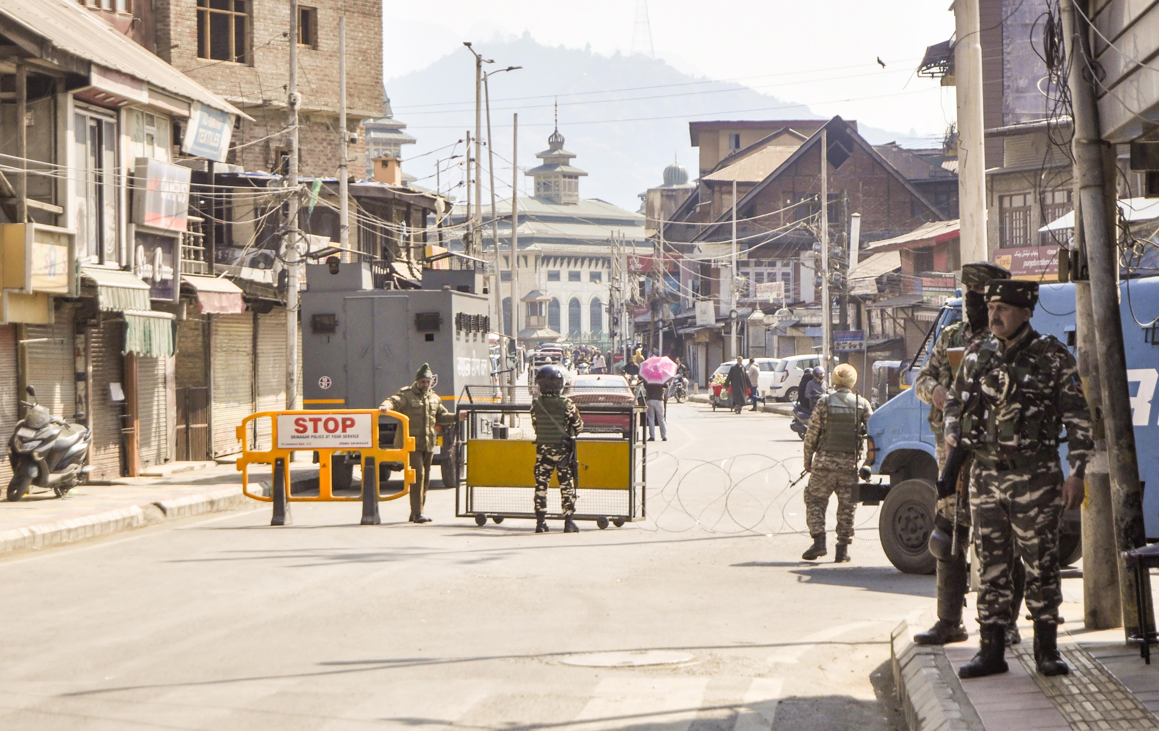 Situation starts improving in Kashmir after pro-Iran protests; restrictions remain in place today