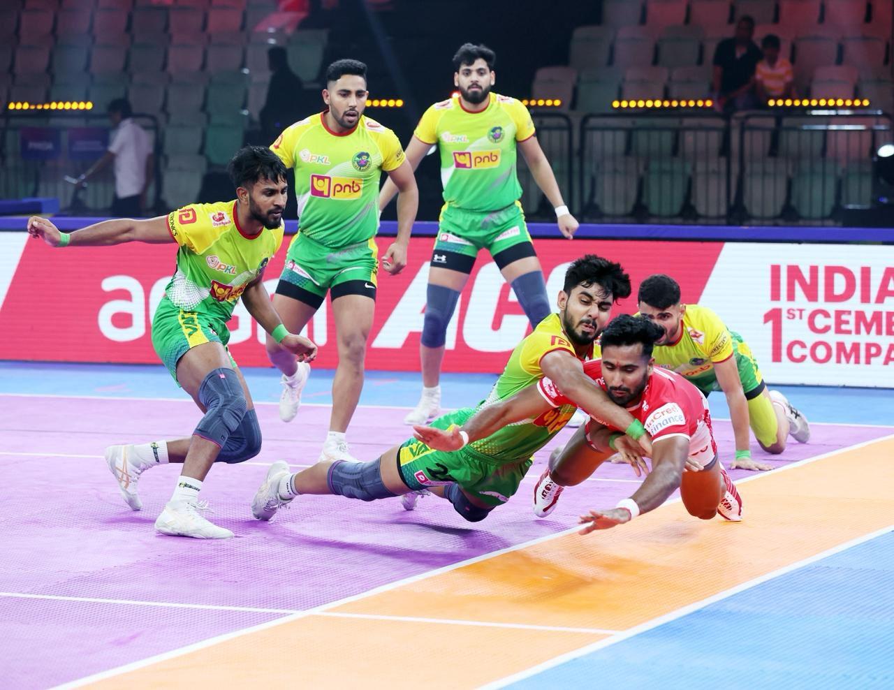 PKL 12: Shadloui’s high five, Himanshu’s super 10 guide Gujarat Giants to crucial victory against Patna Pirates