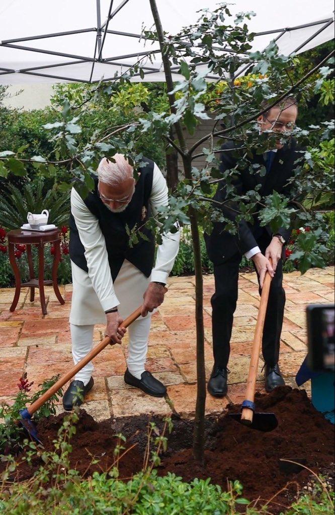 PM Modi expresses gratitude to Israel President for supporting 'Ek Ped Maa Ke Naam' initiative
