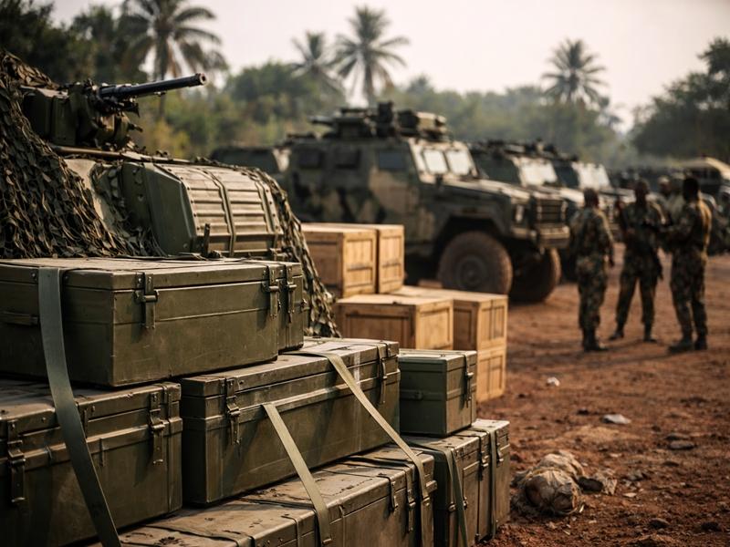 China seizes 'military vacuum' in Africa following Western retreat