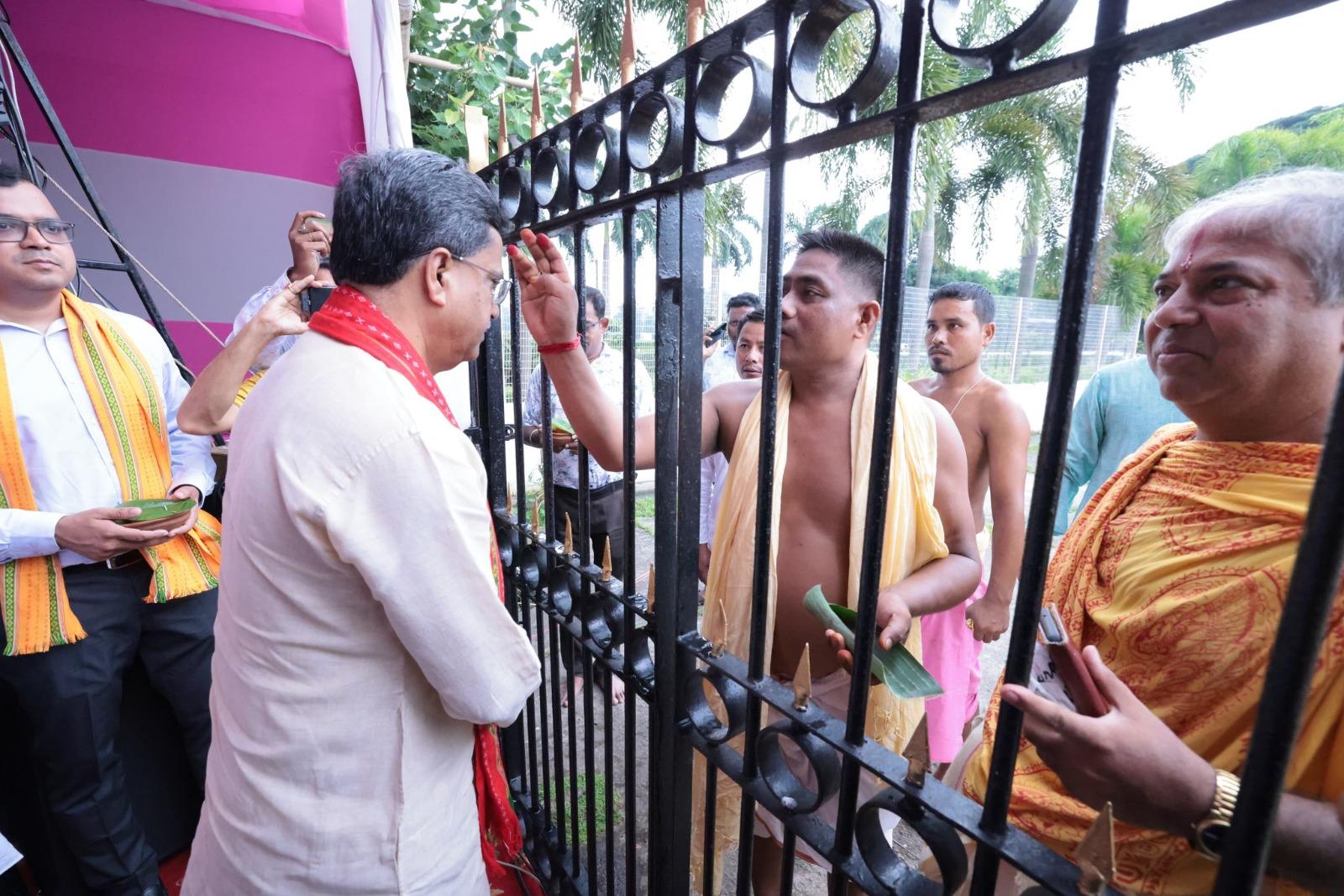 Centuries-old ‘Ker Puja’ held in Tripura amid customary restrictions