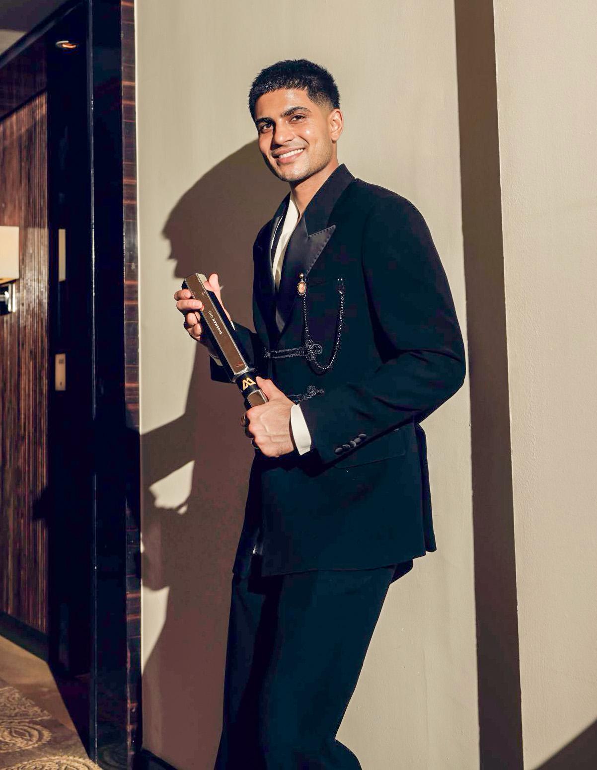 'It's amazing to be recognised among legends,' says Gill after winning Polly Umrigar award