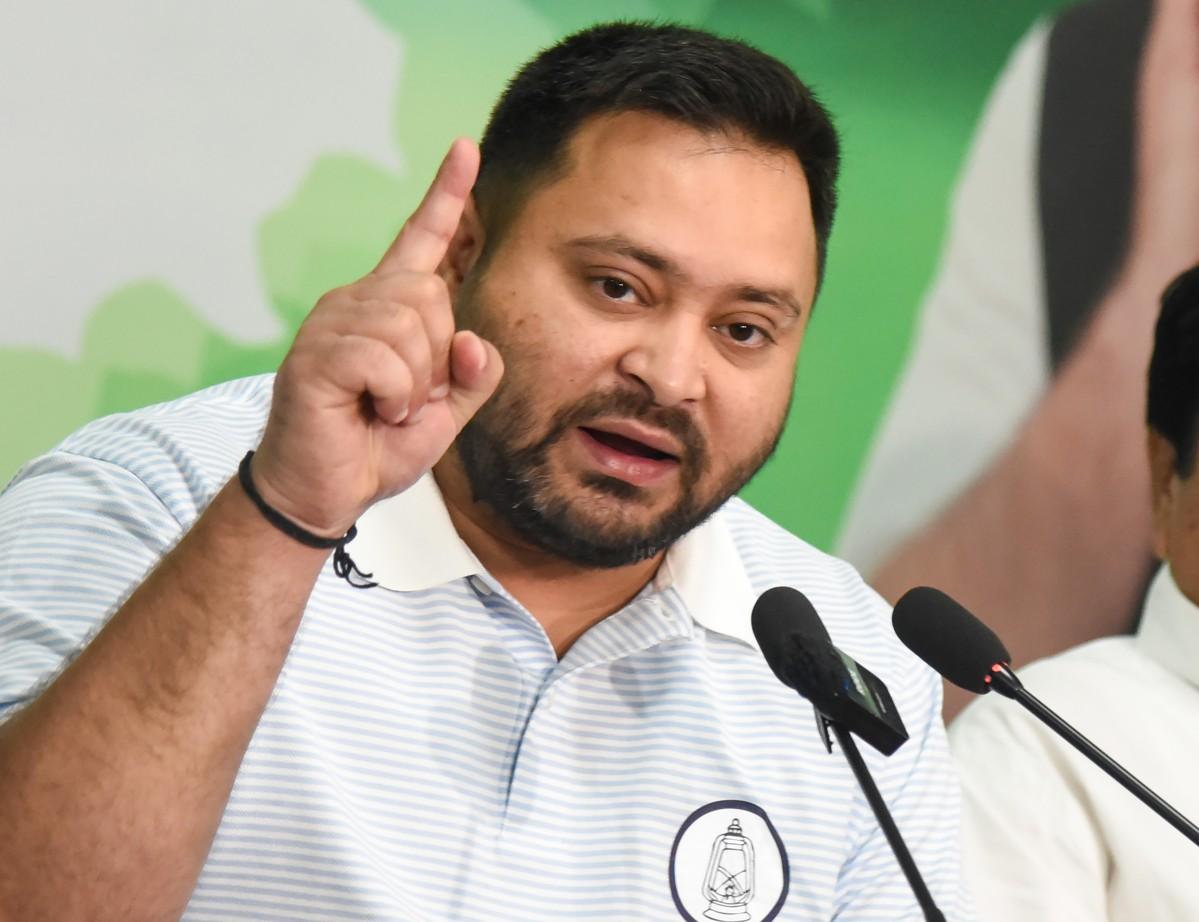Tejashwi Yadav targets Bihar’s NDA govt on caste census