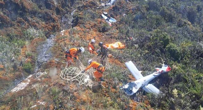 Debris of missing Indonesia aircraft found, officials rescue body of one victim