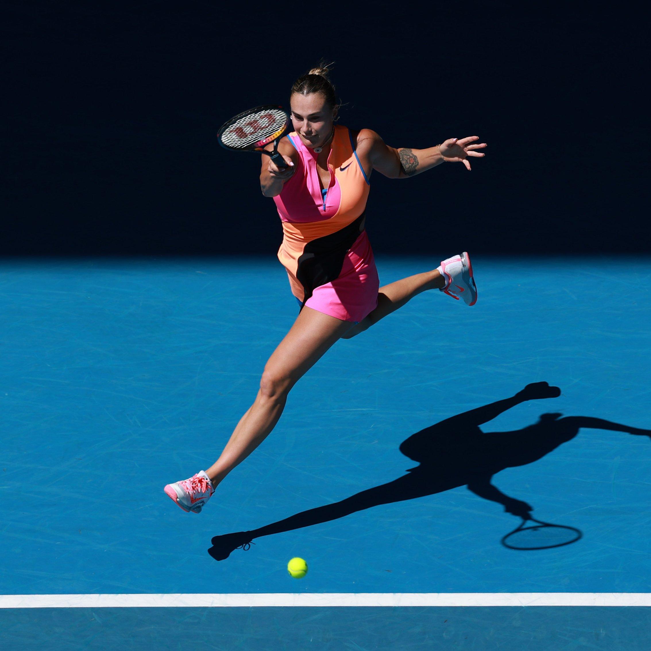 Sabalenka ends Jovic's dream run, reaches fourth straight Aus Open semifinal