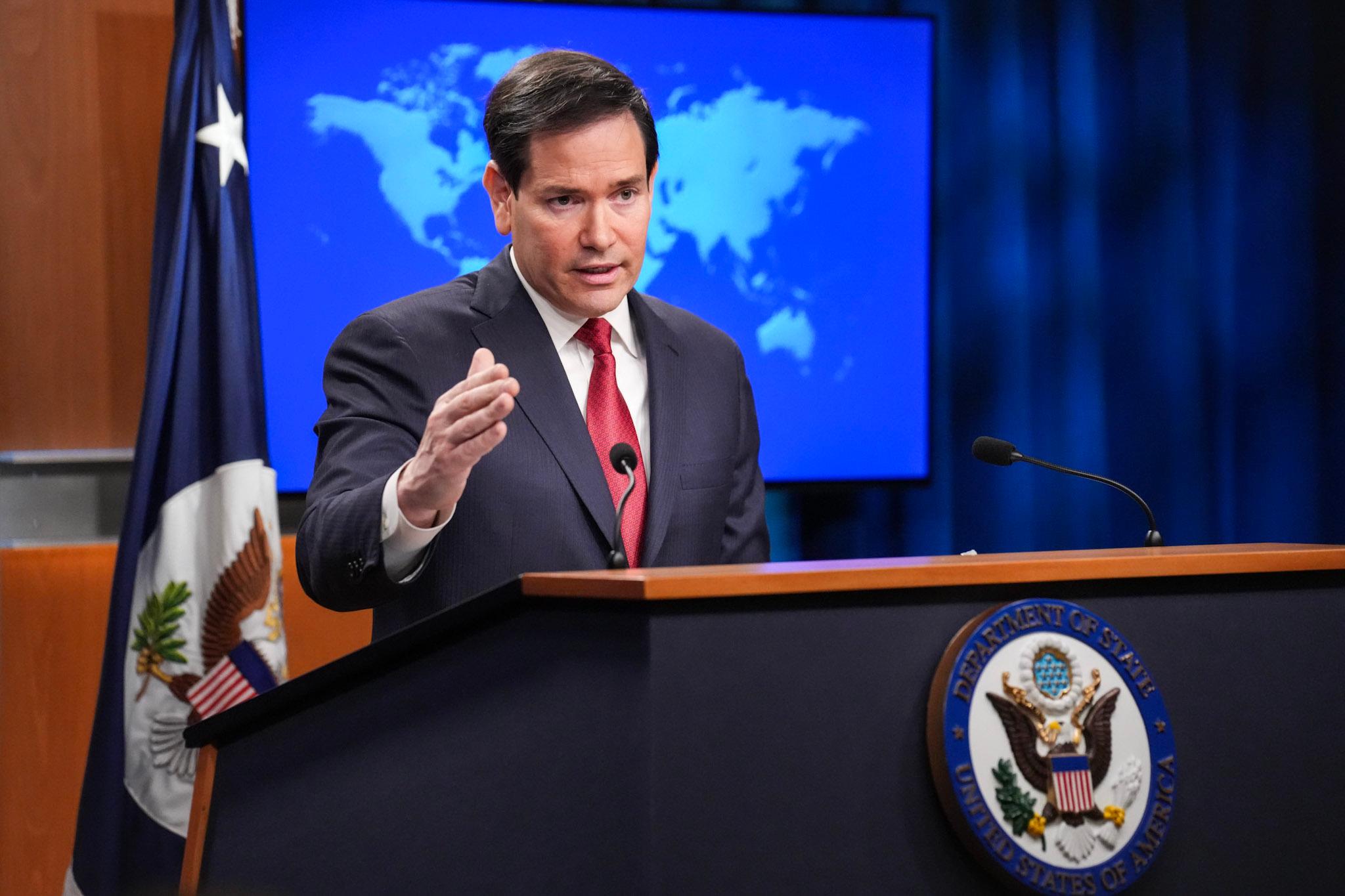 Rubio says US foreign policy rooted in national interest